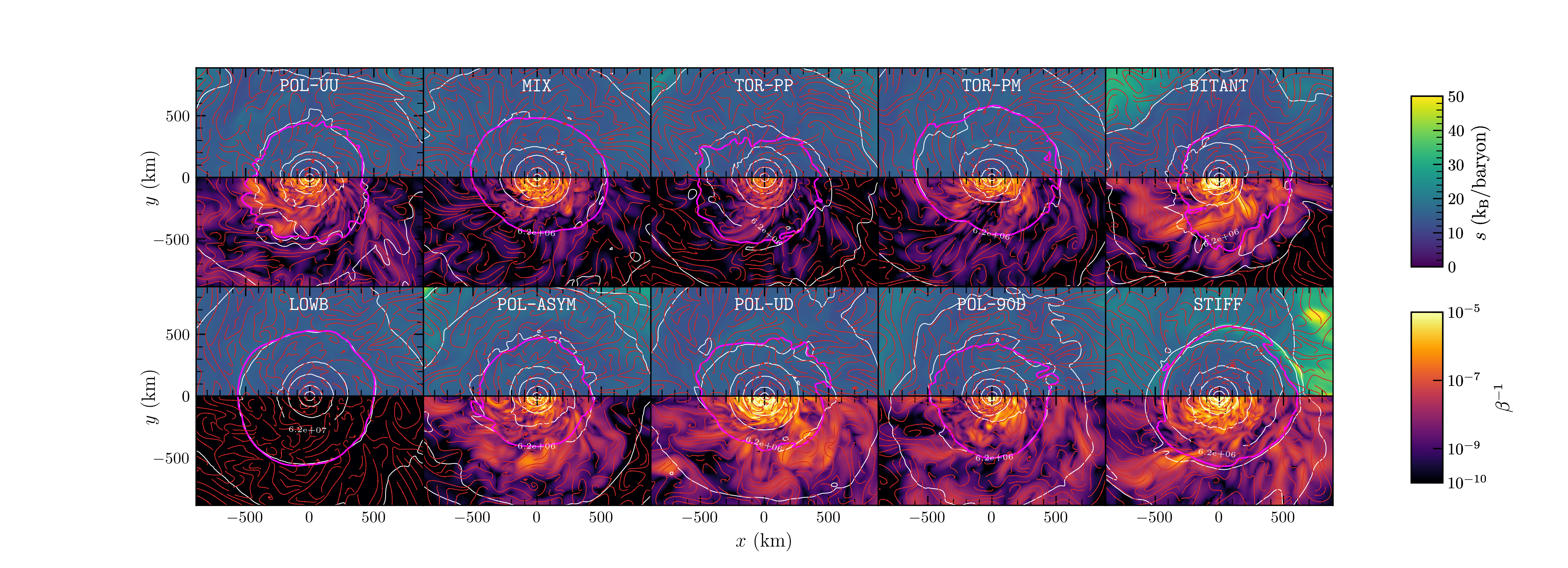 image-Magnetic Field Configurations in Binary Neutron Star Mergers II: Inspiral, Merger and Ejecta